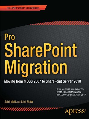 cover image of Pro SharePoint Migration